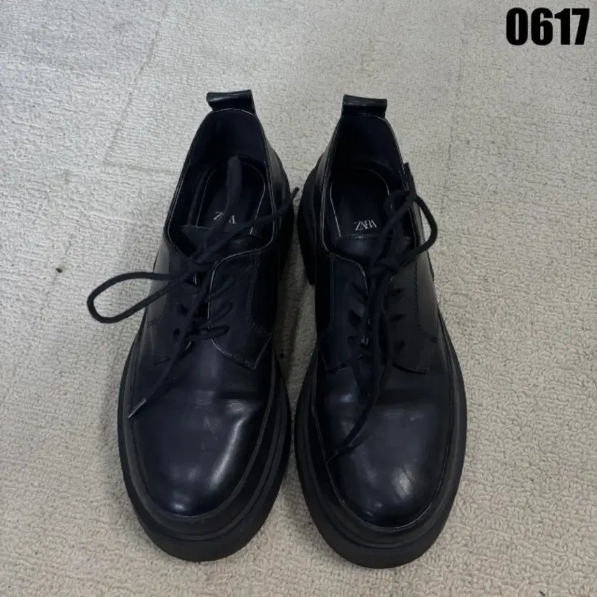 [BUNJANG] Zara Black Oxford Shoes 235 / 자라 슈즈 블랙 옥스포드화 235