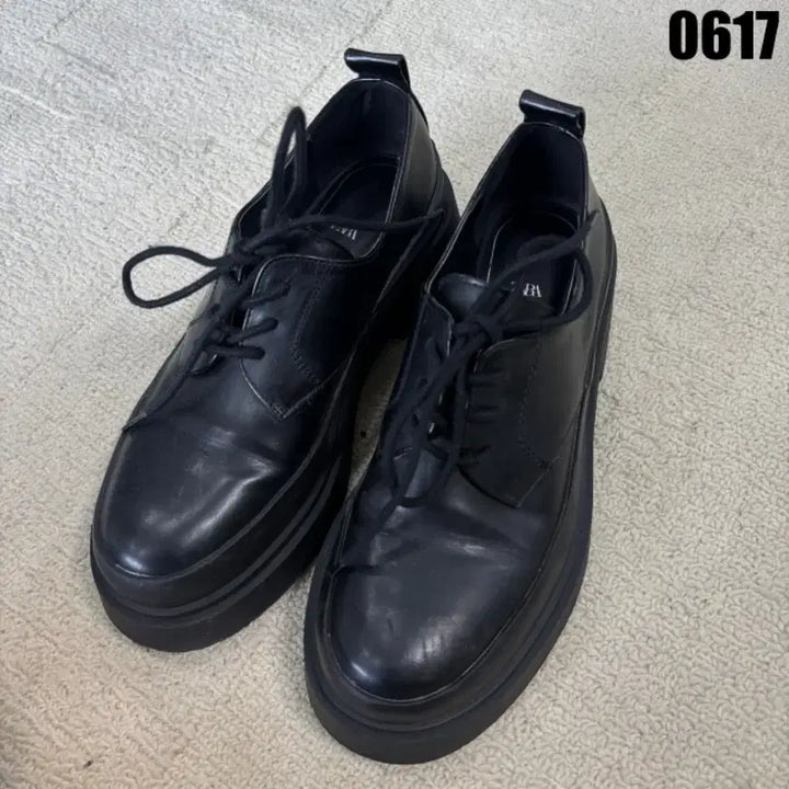 [BUNJANG] Zara Black Oxford Shoes 235 / 자라 슈즈 블랙 옥스포드화 235