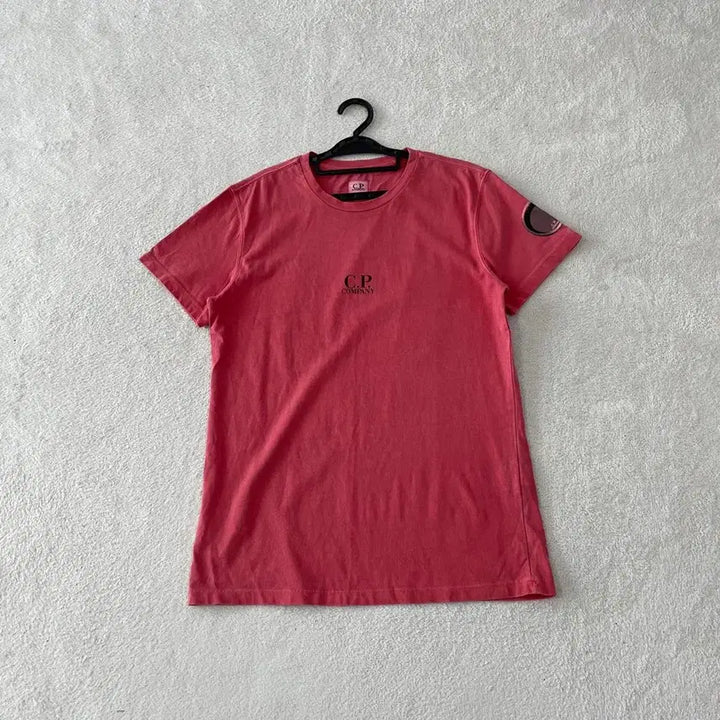 [BUNJANG] CP Company Lens Short Sleeve T-Shirt L Pink / L CP컴퍼니 렌즈 반팔티셔츠 100