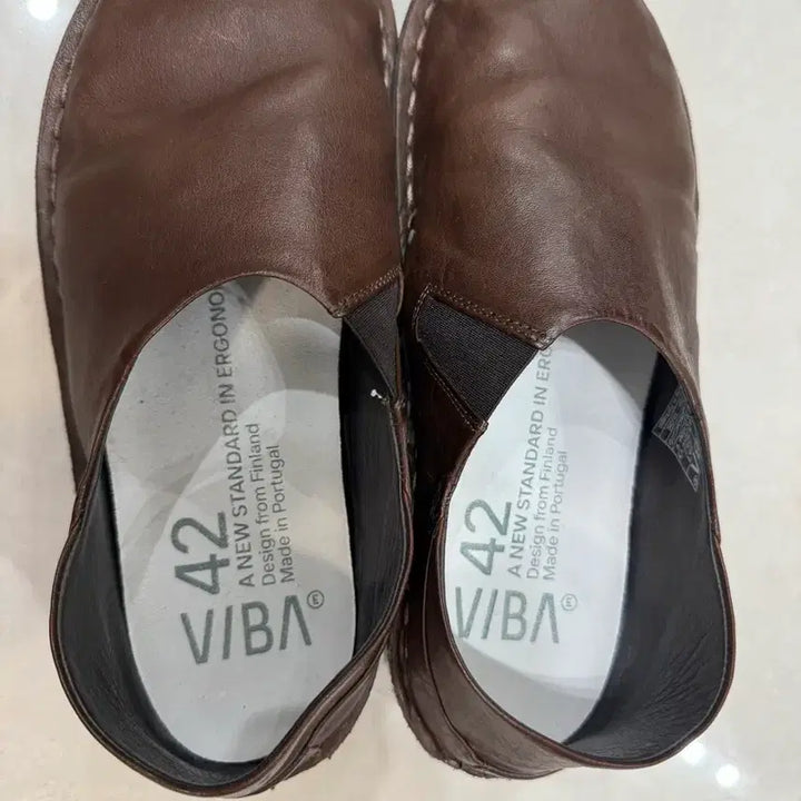 [BUNJANG] Viva Juma Leather Loafers Brown US 9 (270) / 비바 주마 42 (270) 브라운 us 9