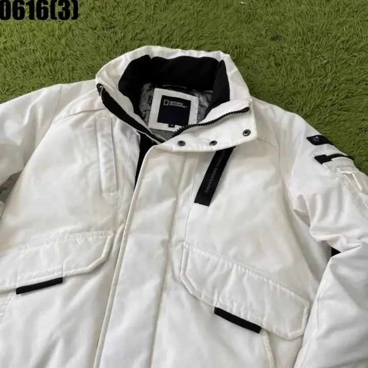 [BUNJANG] National Geographic Duck Down Padding White Size 90 / 내셔널지오그래픽 덕다운 패딩 화이트90 0616
