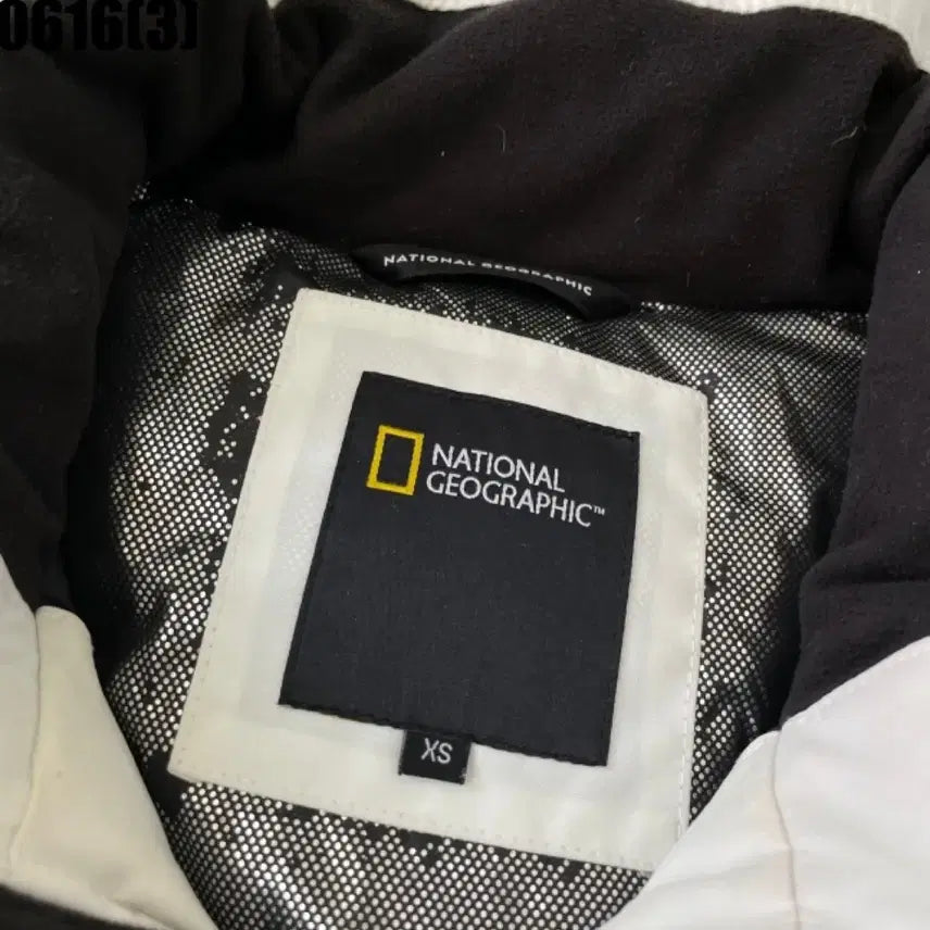 [BUNJANG] National Geographic Duck Down Padding White Size 90 / 내셔널지오그래픽 덕다운 패딩 화이트90 0616