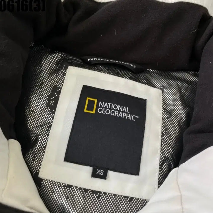 [BUNJANG] National Geographic Duck Down Padding White Size 90 / 내셔널지오그래픽 덕다운 패딩 화이트90 0616