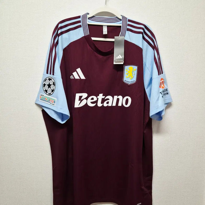 [BUNJANG] Aston Villa 24-25 Home No.9 Rashford Authentic Jersey / (새상품) 24-25 아스톤빌라 홈 No.9 래쉬포드 정품 유니폼