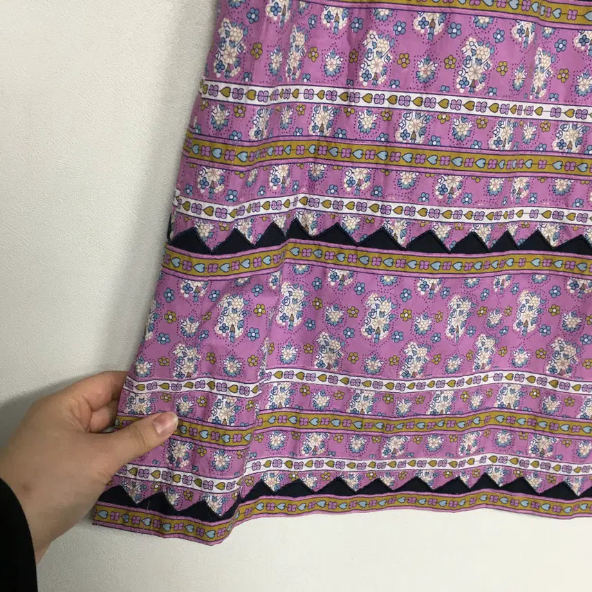 [BUNJANG] SEA New York Floral Elastic Waist Midi Skirt / SEA 씨뉴욕 플로랄 밴딩 스커트 S