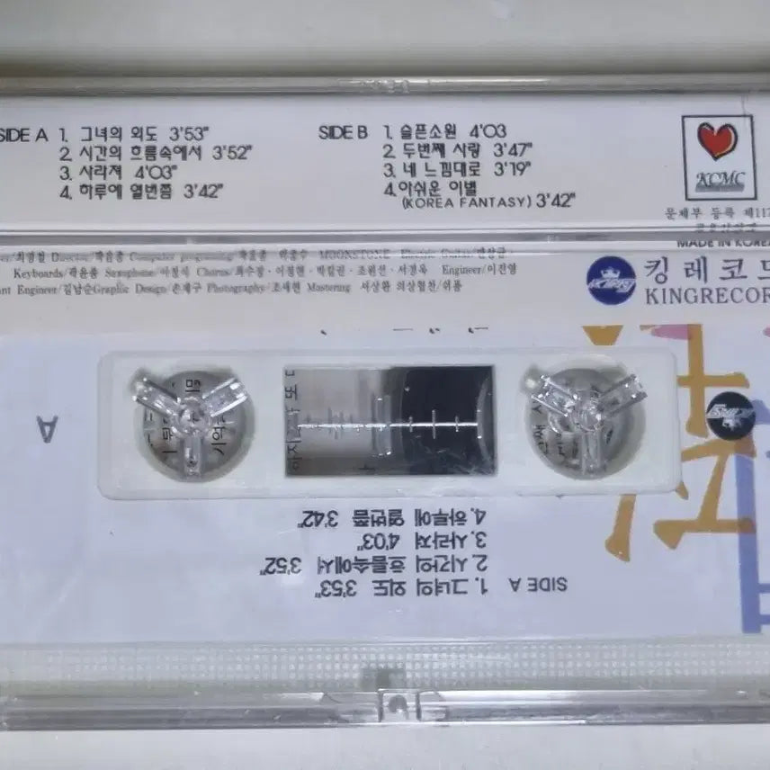 [BUNJANG] Min Chiyoung 2nd Album Sealed Cassette Tape / 민치영 2집 (미개봉 카세트테이프)