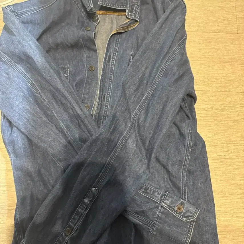 [BUNJANG] Burberry Inspired Denim Jacket / 버버리 청자켓