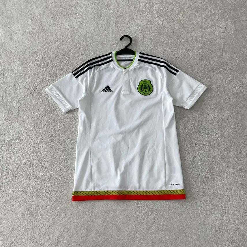 [BUNJANG] Adidas Mexico National Team Short Sleeve Jersey T-Shirt (Size M/95) / M 아디다스 멕시코 국가대표 반팔유니폼티셔츠 95