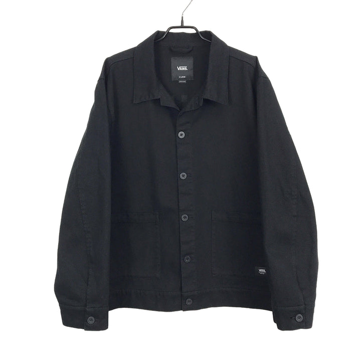 [BUNJANG] Vans Back Embroidery Work Jacket XL / 반스 VANS 백자수 워크 자켓 남성XL