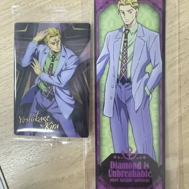 [BUNJANG] Yoshikage Kira Mometria Figure &amp; Merchandise Set / 죠죠 키라 요시카게 모메트리아 피규어&amp;굿즈