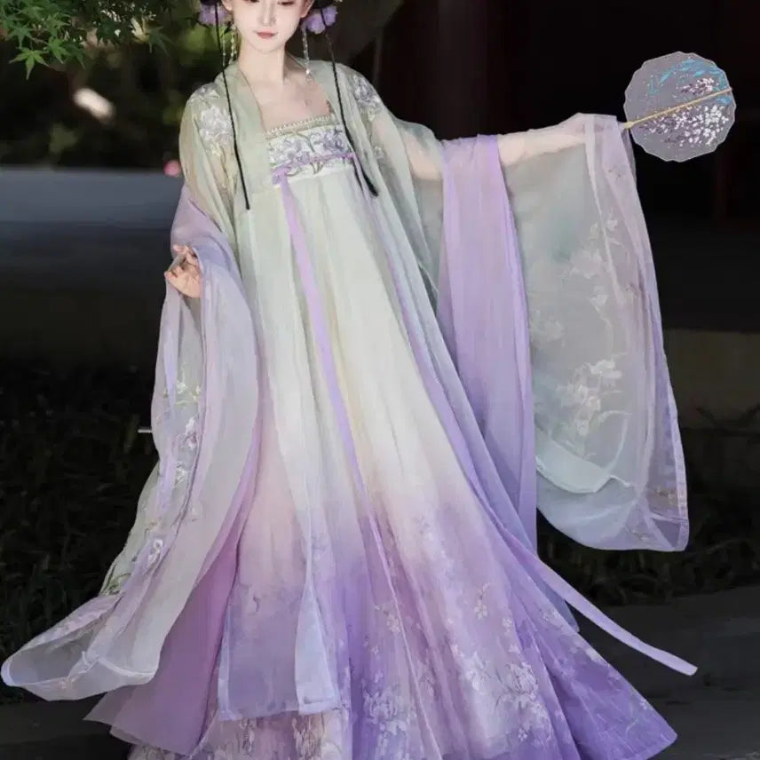 [BUNJANG] Hanfu Traditional Chinese Style Cosplay Costume (One Size Fits Most) / [판매/신품] 한푸 프리사이즈 (고전,중국풍,선녀옷,코스프레)