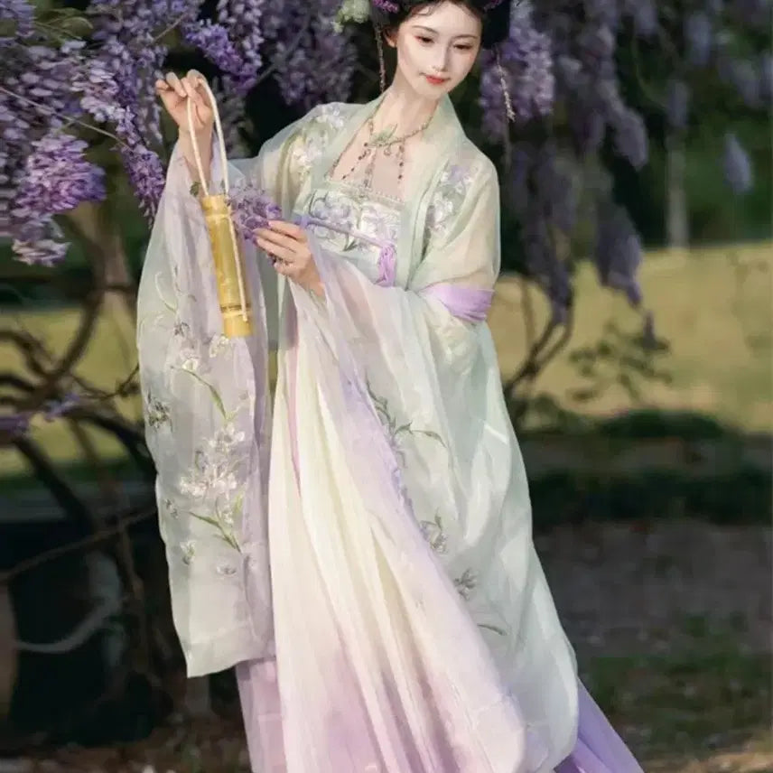 [BUNJANG] Hanfu Traditional Chinese Style Cosplay Costume (One Size Fits Most) / [판매/신품] 한푸 프리사이즈 (고전,중국풍,선녀옷,코스프레)