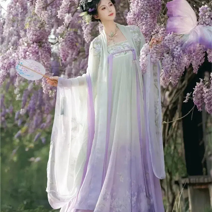 [BUNJANG] Hanfu Traditional Chinese Style Cosplay Costume (One Size Fits Most) / [판매/신품] 한푸 프리사이즈 (고전,중국풍,선녀옷,코스프레)