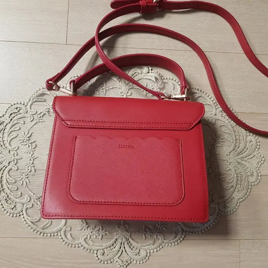 [BUNJANG] J.ESTINA Leather 3-Way Bag / 제이에스티나 가죽 3way백