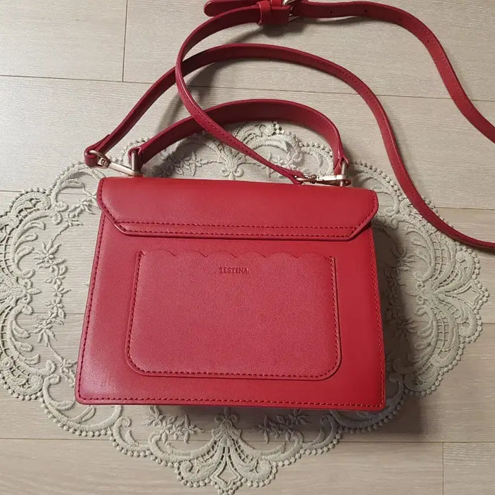 [BUNJANG] J.ESTINA Leather 3-Way Bag / 제이에스티나 가죽 3way백