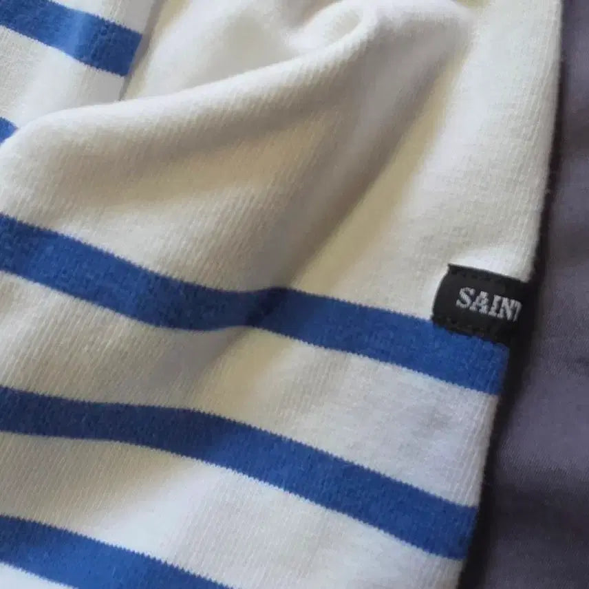[BUNJANG] Saintpain Striped Long Sleeve T-Shirt S / 세인트페인 스트라이프 긴팔 티셔츠  S