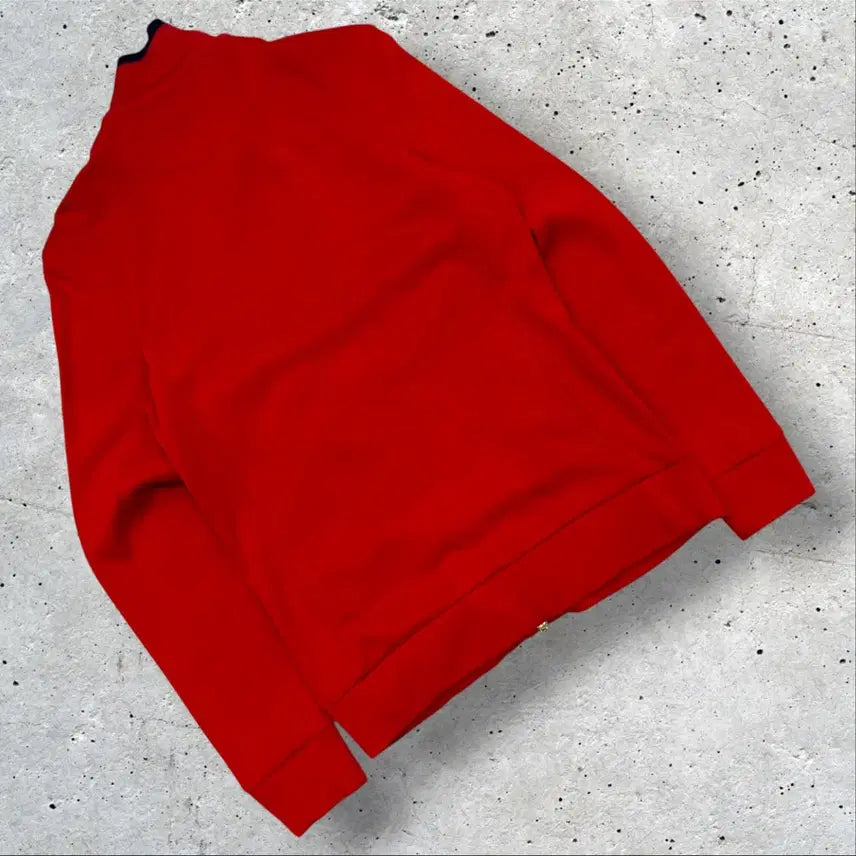 [BUNJANG] Polo Ralph Lauren Golf Red Track Top Jersey Zip-Up / [M] 폴로 랄프로렌 골프 레드 트랙탑 3번 져지 집업