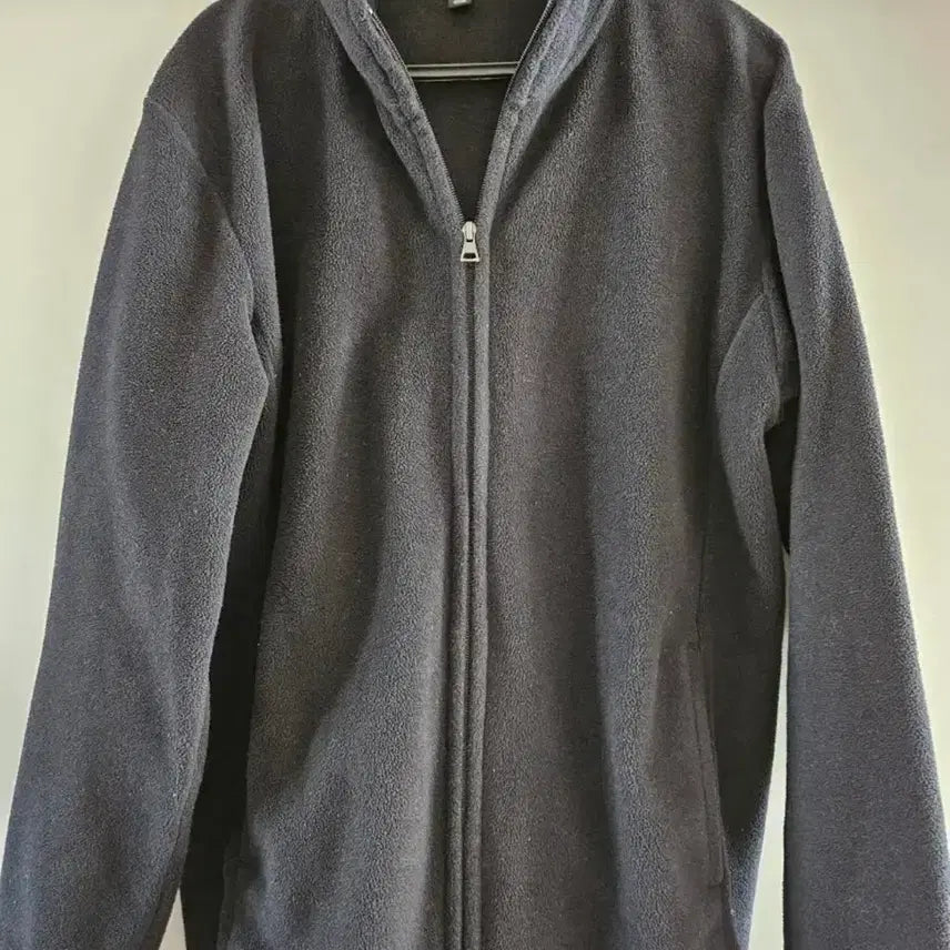 [BUNJANG] Uniqlo Standard Fleece Jumper Black / 유니클로 스탠다드 후리스
