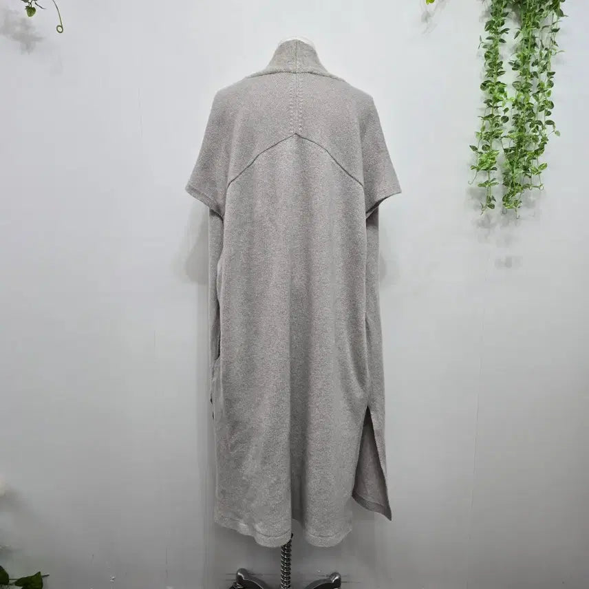 [BUNJANG] Rat By Tt Cashmere 100% Sleeveless Knit Cardigan Light Gray / 래트바이티 캐시미어100% 민소매 니트 가디건
