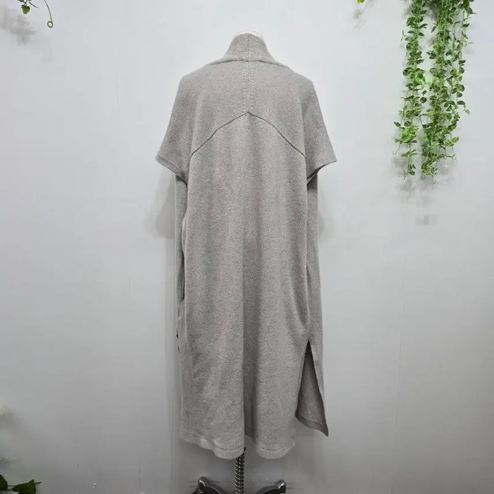 [BUNJANG] Rat By Tt Cashmere 100% Sleeveless Knit Cardigan Light Gray / 래트바이티 캐시미어100% 민소매 니트 가디건