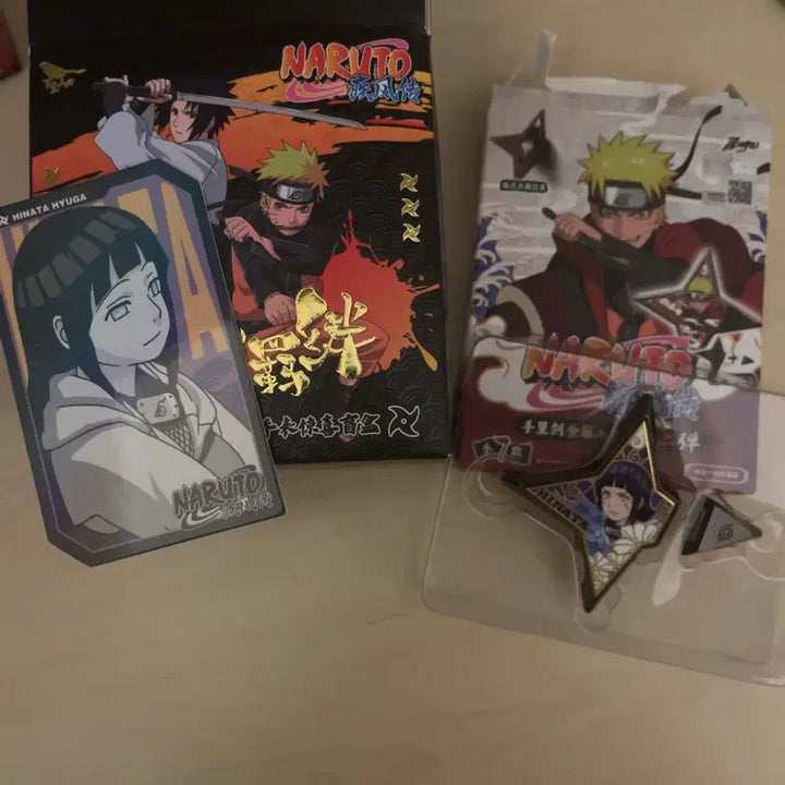 [BUNJANG] Naruto Hinata Wristwatch &amp; Magnet Shuriken Bundle Set / 나루토 히나타 손목시계 + 마그넷 수리검 일괄판매
