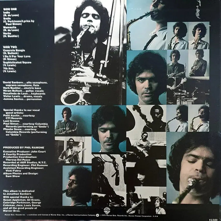 [BUNJANG] David Sanborn Hideaway LP (Import) / LP ㅡ [JAZZ] David Sanborn / 수입명반
