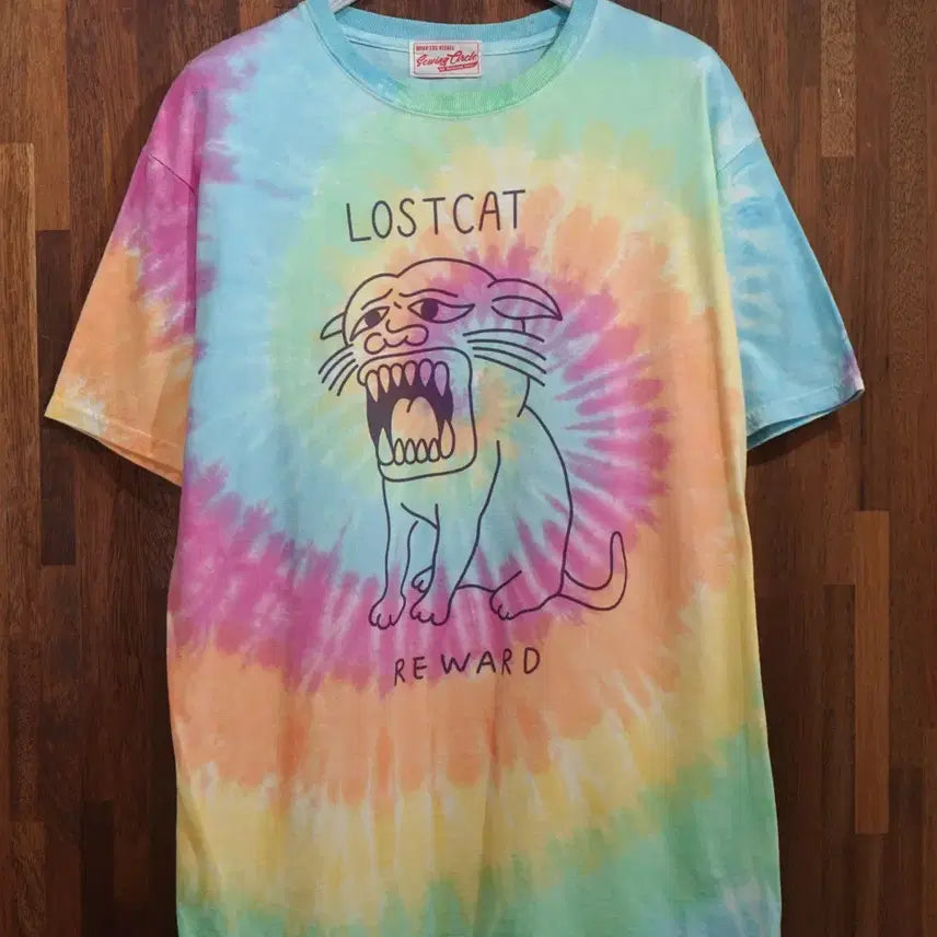 [BUNJANG] Sewing Circle Vintage Lost Cat T-Shirt / Sewing Circle 빈티지 로스트 캣 티셔츠