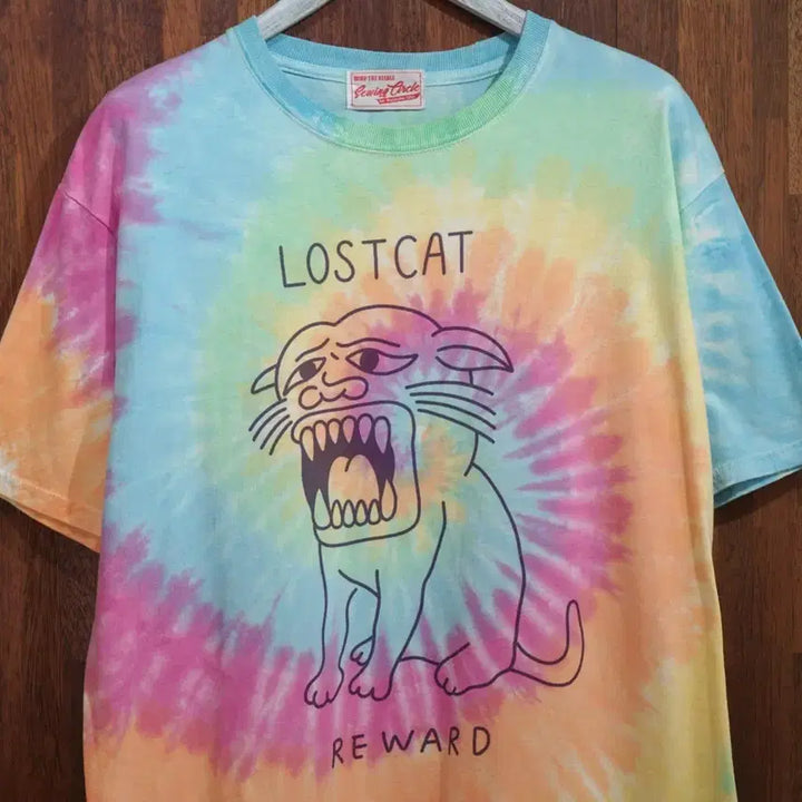 [BUNJANG] Sewing Circle Vintage Lost Cat T-Shirt / Sewing Circle 빈티지 로스트 캣 티셔츠