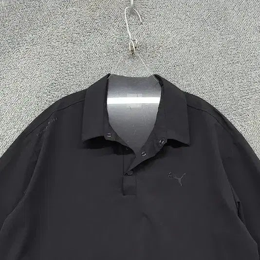 [BUNJANG] Puma Grey Oversized Fit Collar T-Shirt XXL / 푸마 그레이 오버핏 반팔 카라티 XXL