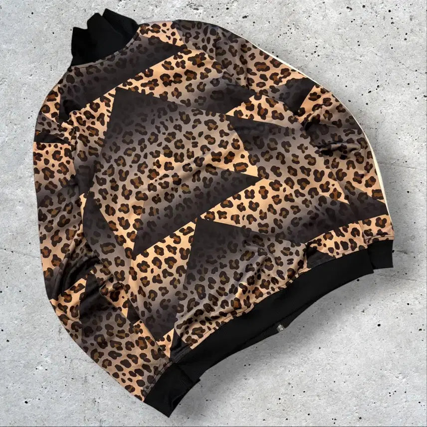 [BUNJANG] Adidas Beckenbauer Leopard Track Jacket / [95] 16s 아디다스 베켄바우어 레오파드 집업 져지