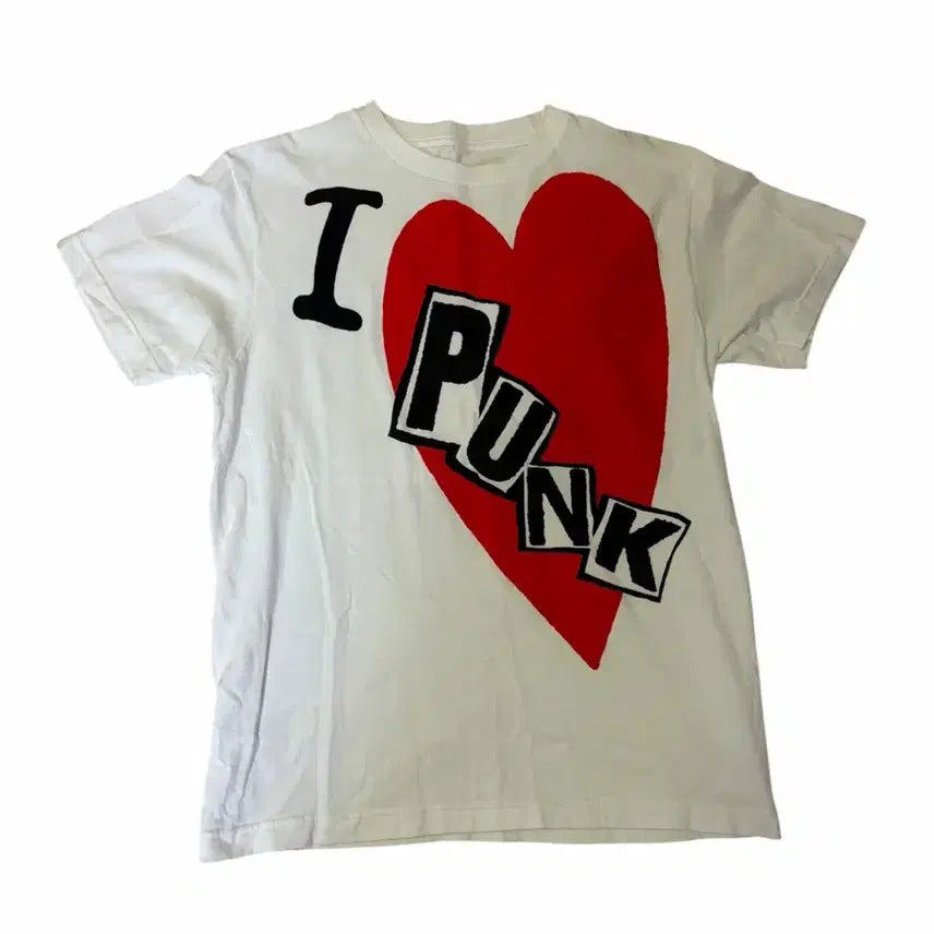 [BUNJANG] I LOVE PUNK T-Shirt / I LOVE PUNK T-SHIRT