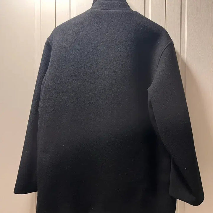 [BUNJANG] Steadyeverywhere Wool Half Coat (Black) / (2) 스테디에브리웨어 울 하프 코트 (블랙)