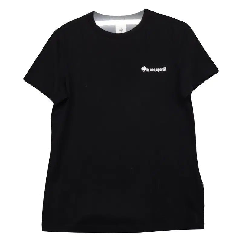 [BUNJANG] Le Coq Sportif Black Short Sleeve T-Shirt Size 90 / 르꼬끄 스포츠 블랙 반팔티 90