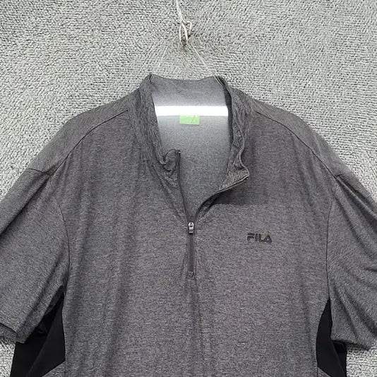 [BUNJANG] Fila Grey Functional T-Shirt Size 105 / 휠라 그레이 기능성 반팔티 105