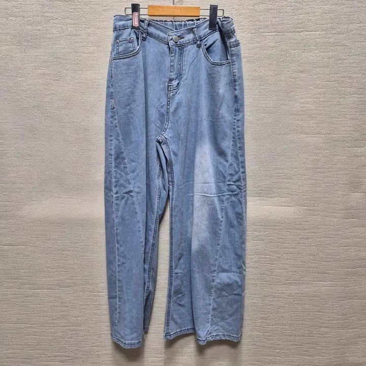 [SOLD OUT] 아255 연청 와이드 데님 팬츠