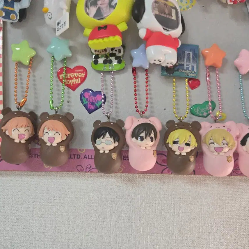 [BUNJANG] Ouran High School Host Club Sleeping Bag Gachapon Bundle Set / (7개일괄) 오란고교 포대기 가챠일괄
