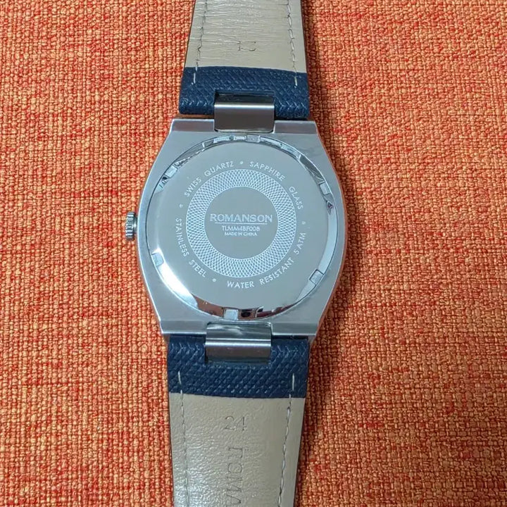 [BUNJANG] Rometon Octagon Audie New Model Quartz Watch Blue / 로만손 옥타고논 오디에 신형 쿼츠 시계 블루