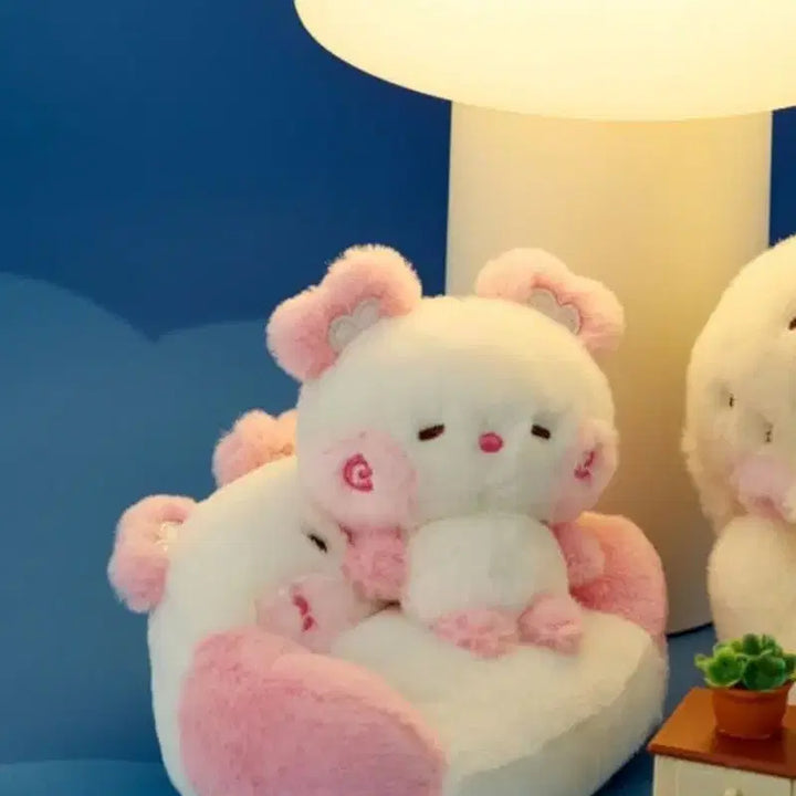 [BUNJANG] Wishnini Sakuya Pangyi Room Plush Set / (원가이하양도) 현물 위시니니 사쿠야 팡이 룸 플러시 세트 양도