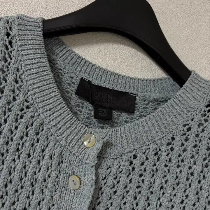 [BUNJANG] Zara Mesh Knit Cardigan / 자라 그물 니트 가디건