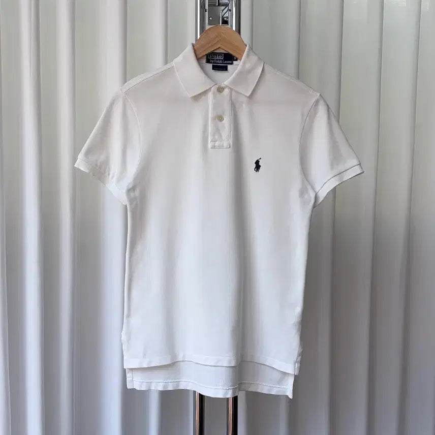 [BUNJANG] Polo Ralph Lauren White Collared T-Shirt (Size S) / 폴로 카라티
