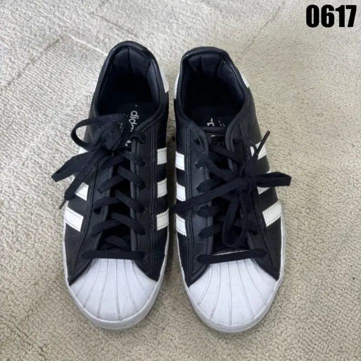 [BUNJANG] Adidas Superstar Platform Black White / 아디다스 슈퍼스타 플랫폼 블랙 화이트 220