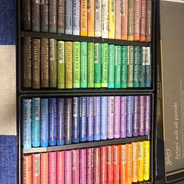 [BUNJANG] Mungyo Oil Pastels 72 Colors / 문교 오일파스텔 72색
