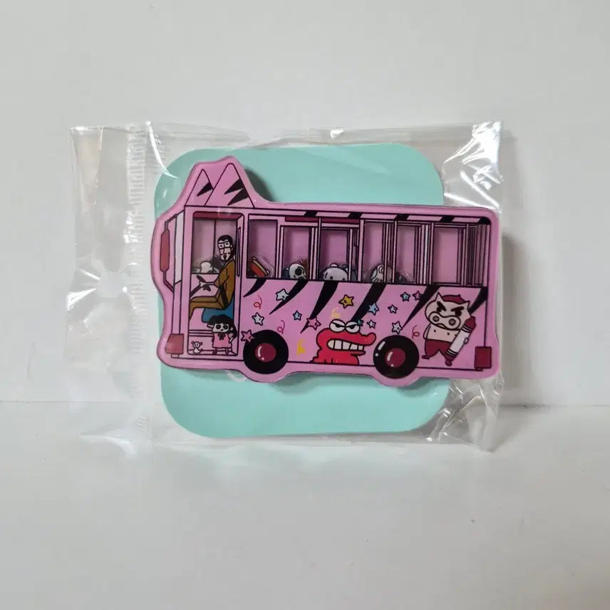[BUNJANG] Crayon Shin-chan Bus Shaker Grip Tok / 짱구 버스 쉐이커 그립톡