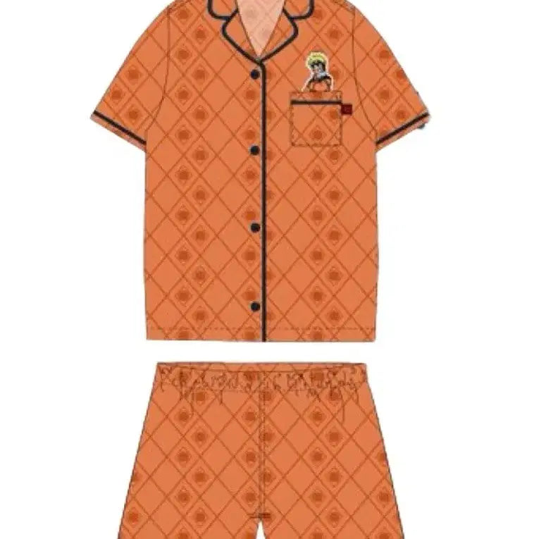 [BUNJANG] SPAO Naruto Pajama Set Size L / 나루토 스파오 잠옷 세트 사이즈L
