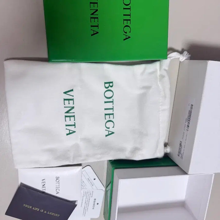 [BUNJANG] Bottega Veneta Cardholder Case + Dust Bag / 보테가베네타 케이스+더스트백