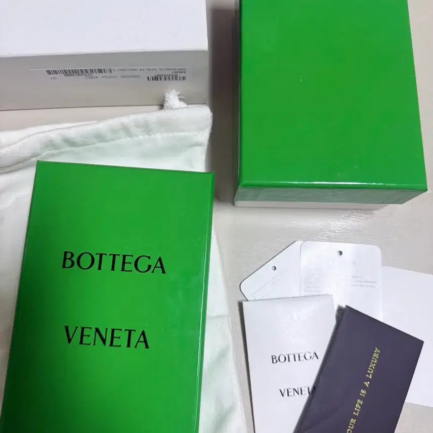 [BUNJANG] Bottega Veneta Cardholder Case + Dust Bag / 보테가베네타 케이스+더스트백