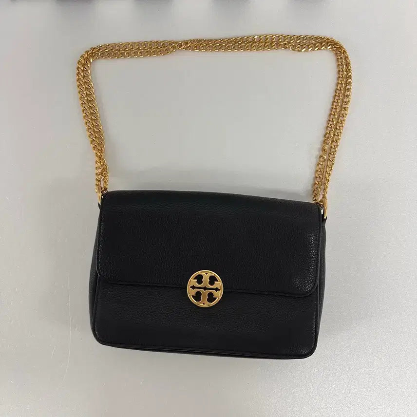 [BUNJANG] Tory Burch Black Chain Shoulder Bag Crossbody Bag / 토리버치 Tory Burch 블랙 체인 숄더백 크로스백 가방