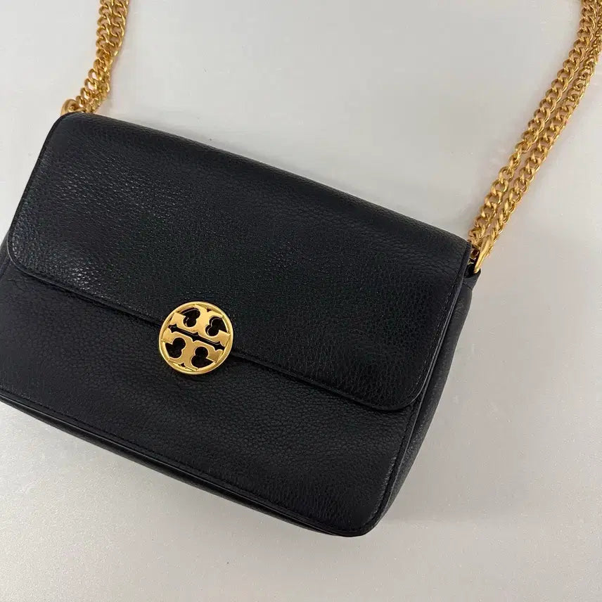 [BUNJANG] Tory Burch Black Chain Shoulder Bag Crossbody Bag / 토리버치 Tory Burch 블랙 체인 숄더백 크로스백 가방