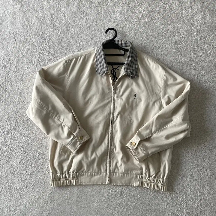 [SOLD OUT] 100 입생로랑 올드스쿨 블루종 자켓