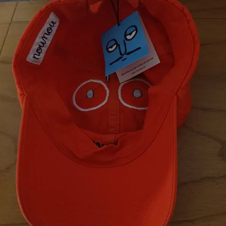 [BUNJANG] Nunu Jean Collaboration Face Cap Hat Size 56 / 누누 장줄리앙 jean 페이스 캡 모자 사이즈56 새상품